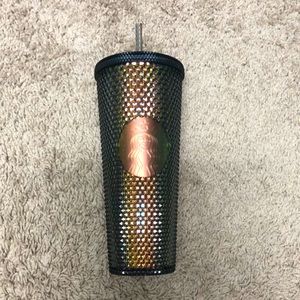 NEW Starbucks 2021 Black/Gold Tumbler !!!!